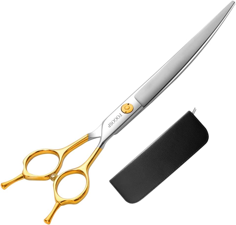 7in Curved Dog Grooming Scissors Pack of 2 K651