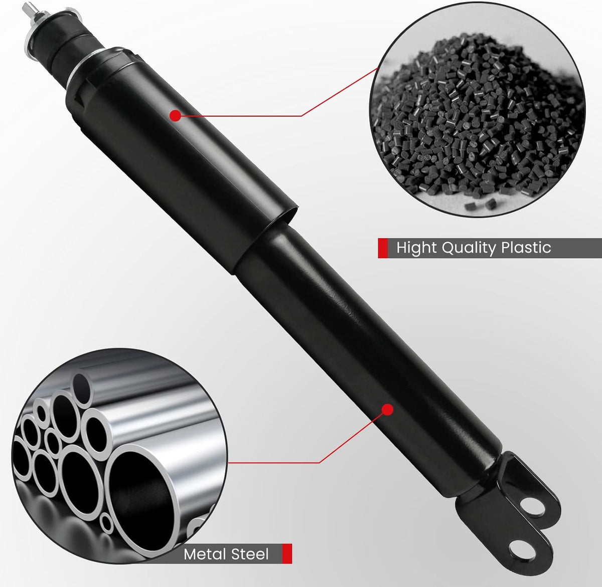 Front Air Suspension Absorber Air Spring Shock T11471