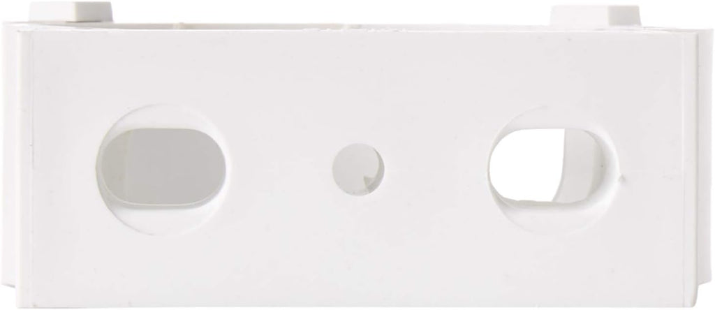 White 10pack Polypropylene Pipe Hanger for 4 inch Pipe B58176