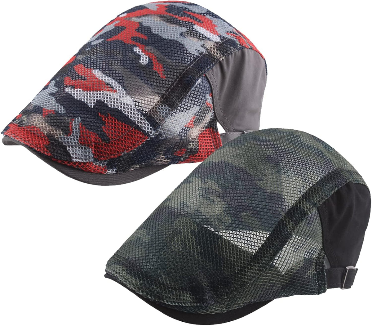 Mesh Newsboy Hat Pack of 2 X2943