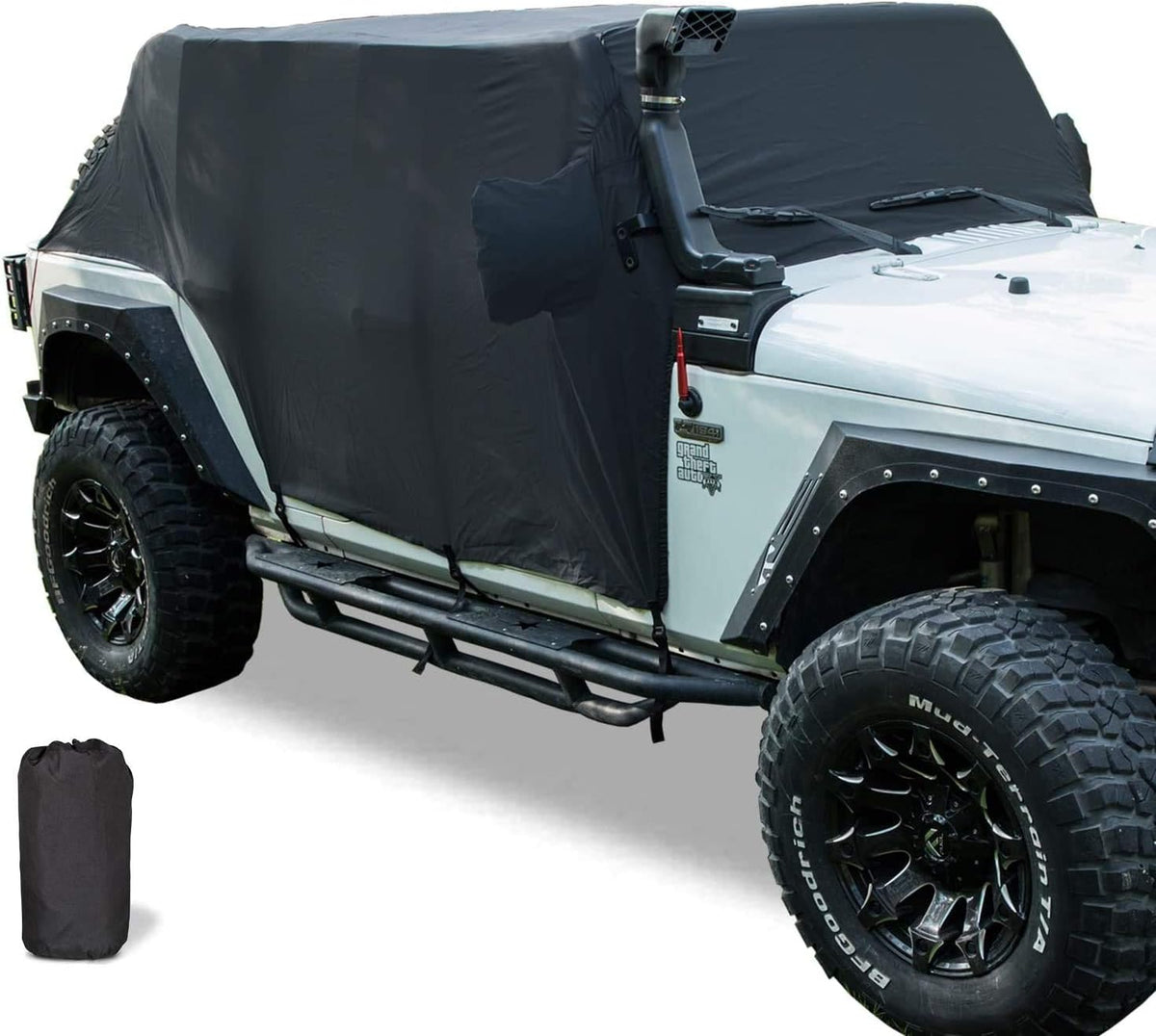 Car Cover for Jeep Wrangler JK JKU JL JLU 2007-2020 4 Door 300D Oxford U4309