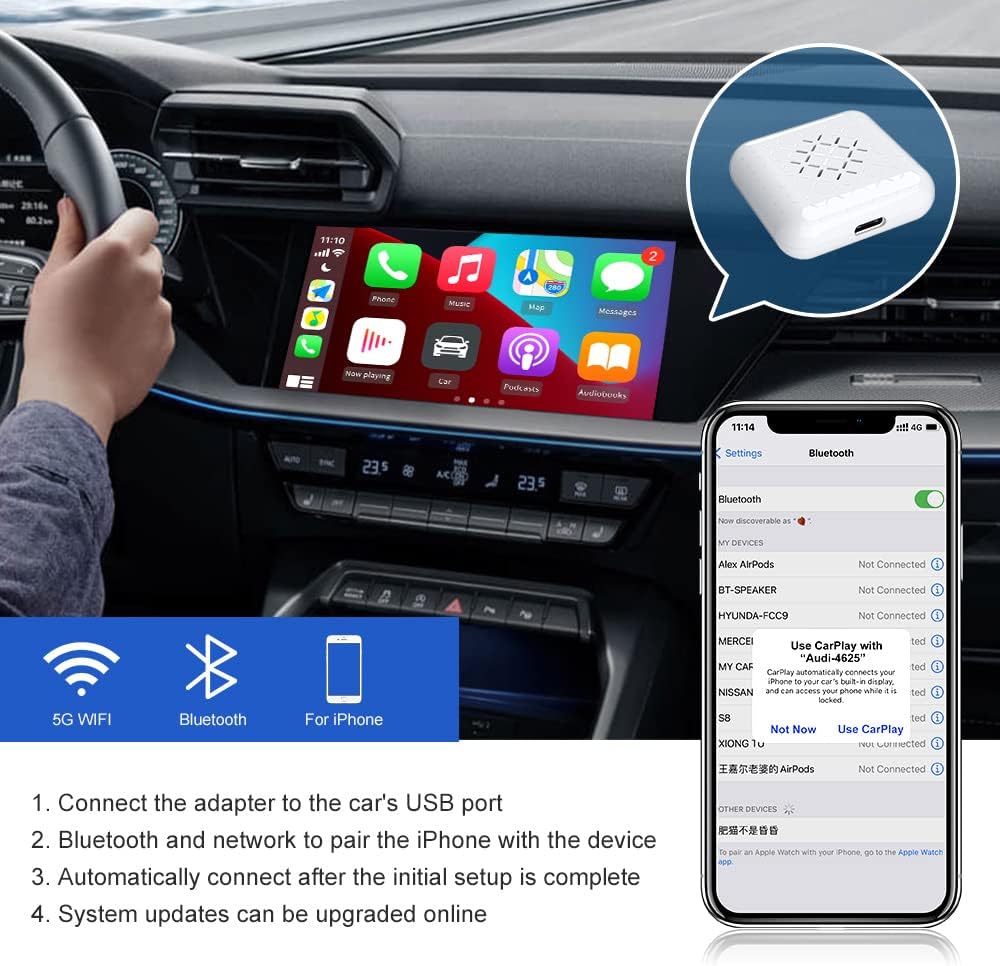 Wireless CarPlay Adapter S9653