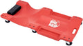 Rolling Garage Creeper with Padded Headrest and 6 Casters F23328