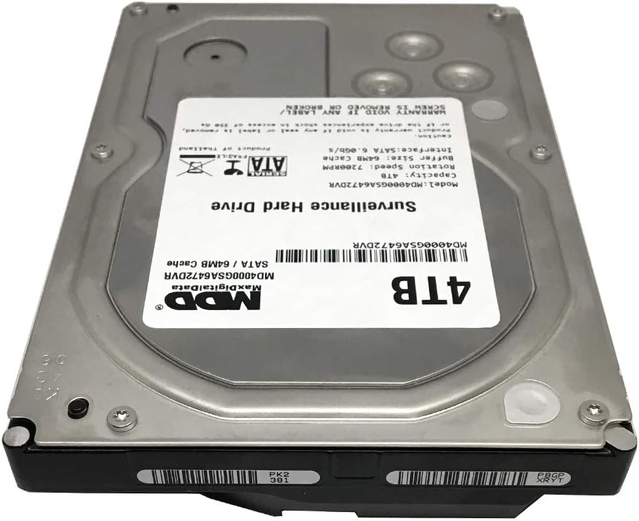 4TB 7200RPM SATA 3.5 Internal Surveillance Hard Drive E412