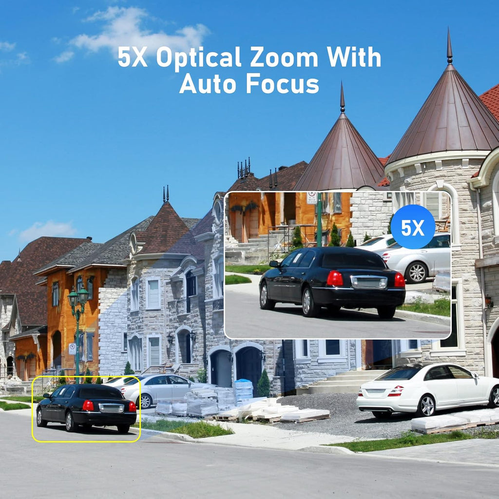 5MP PTZ POE Outdoor IP Dome Camera with 5X Optical Zoom B637