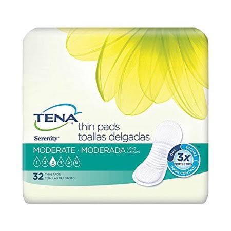 Moderate Thin Long Pads Case of 128 I362212