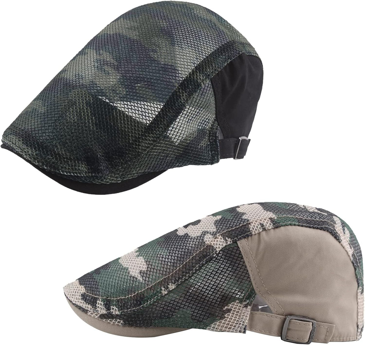 Mesh Newsboy Hat Pack of 2 X2943