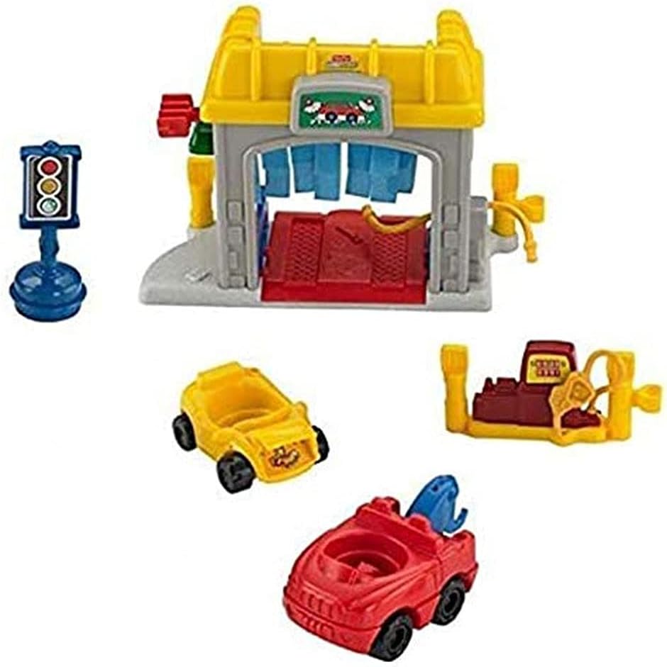 Toy Garage with Figures and Car S251301