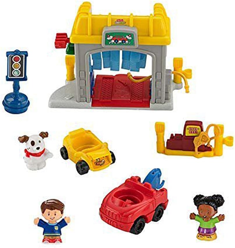Toy Garage with Figures and Car S251301