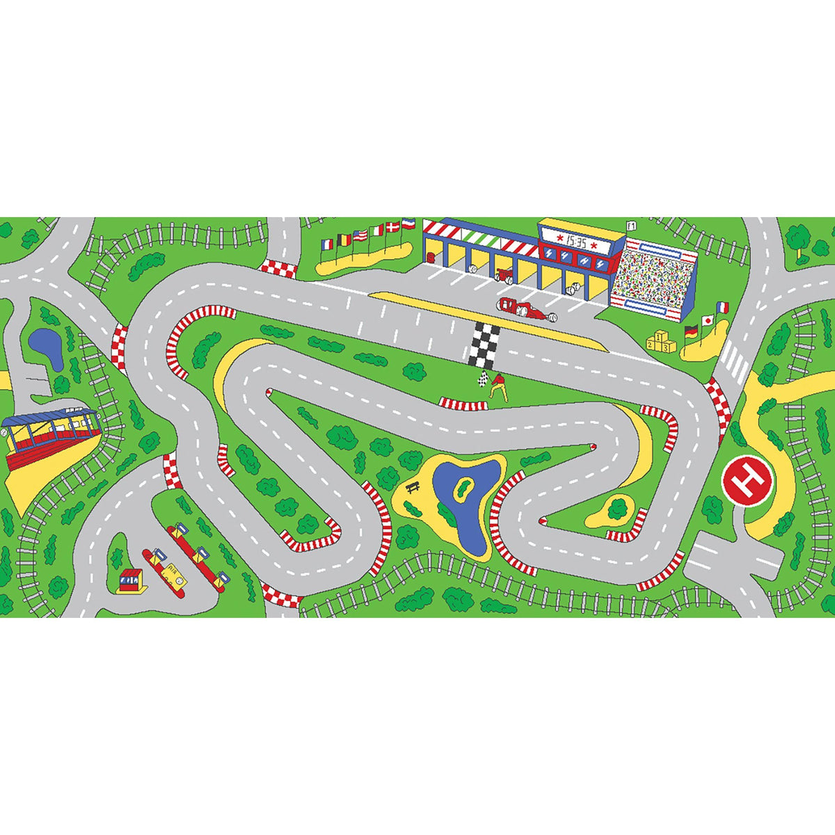 Learning Carpets Racetrack A1020