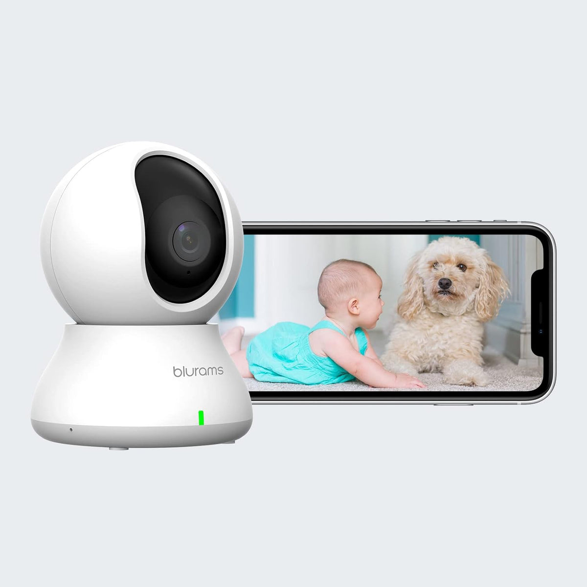 2K Indoor PTZ Security Camera 2pc J789