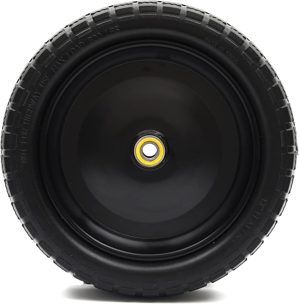 13'' Solid Polyurethane Flat-Free Tire and Wheel Assemblies E802757