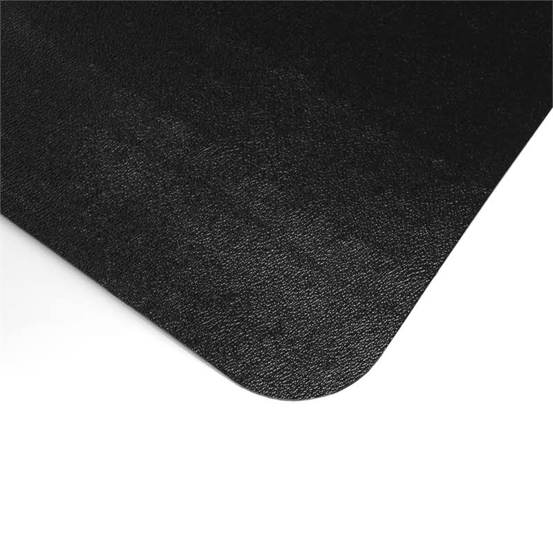 Black Chair Mat with Lip for Low Pile Carpets R282