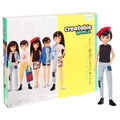 Customizable Doll Black Straight Hair E998491