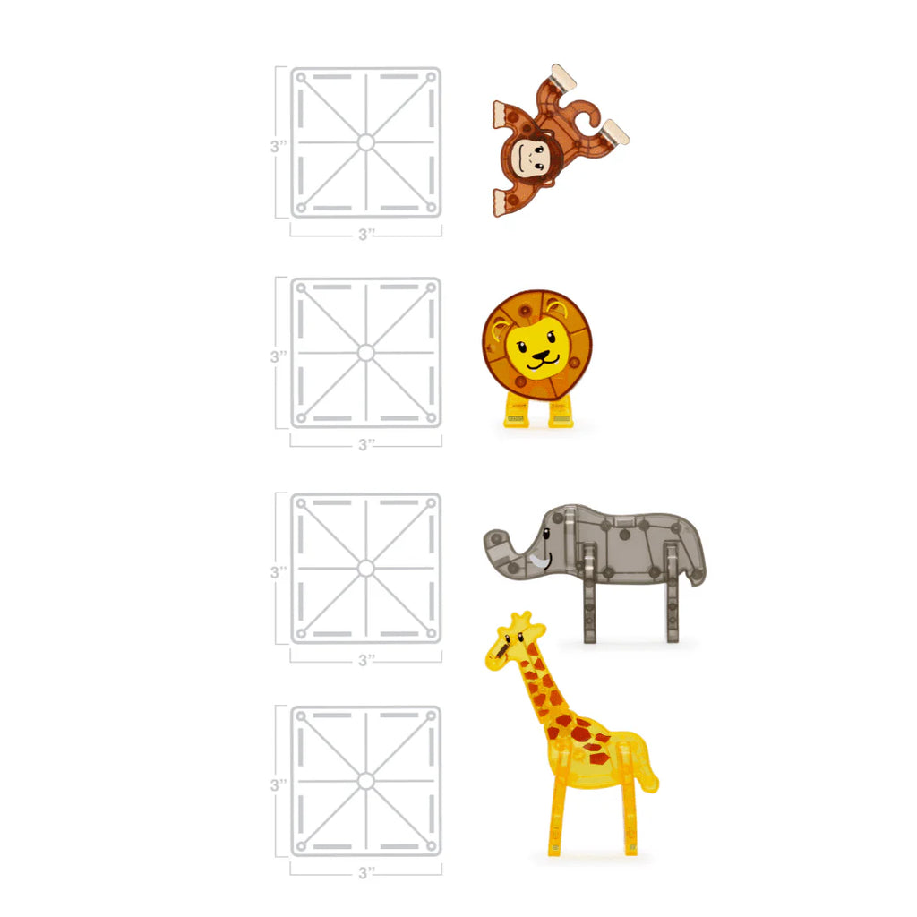 25-Piece Magnetic Construction Set N444