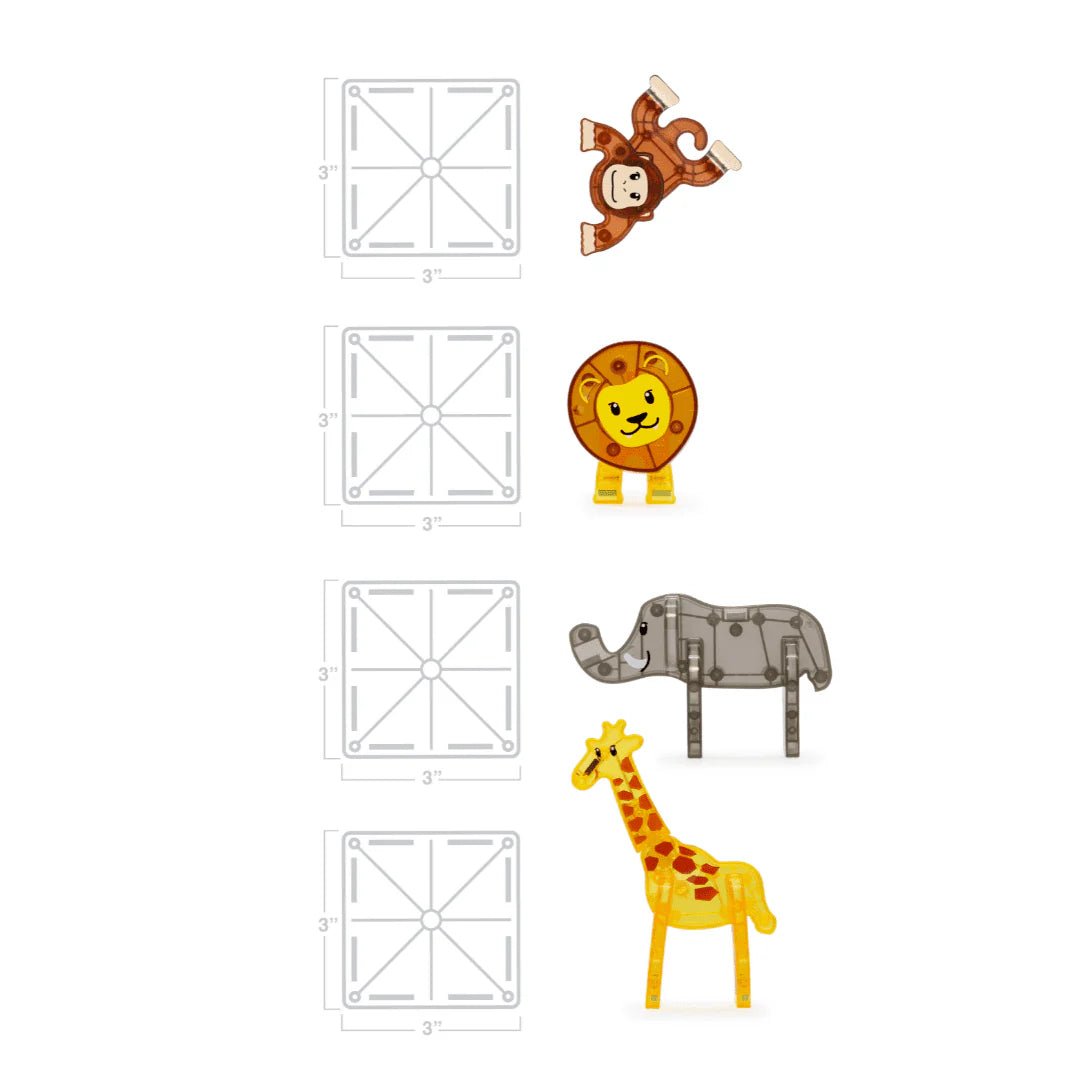 25-Piece Magnetic Construction Set N444