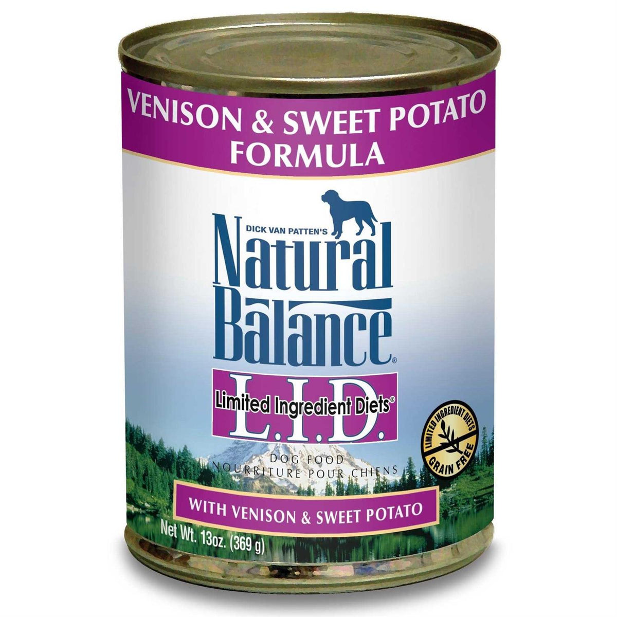 Sweet Potato & Venison Wet Canned Dog Food O456853