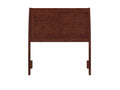 Twin Wood Sleigh Headboard with USB Charging Station in Walnut R677377