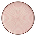 Pastel Pink Soup/Salad Plate 18.5cm R4596