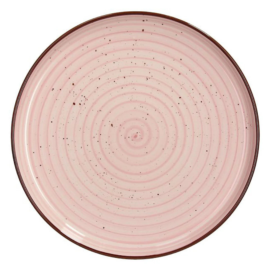 Pastel Pink Soup/Salad Plate 18.5cm R4596