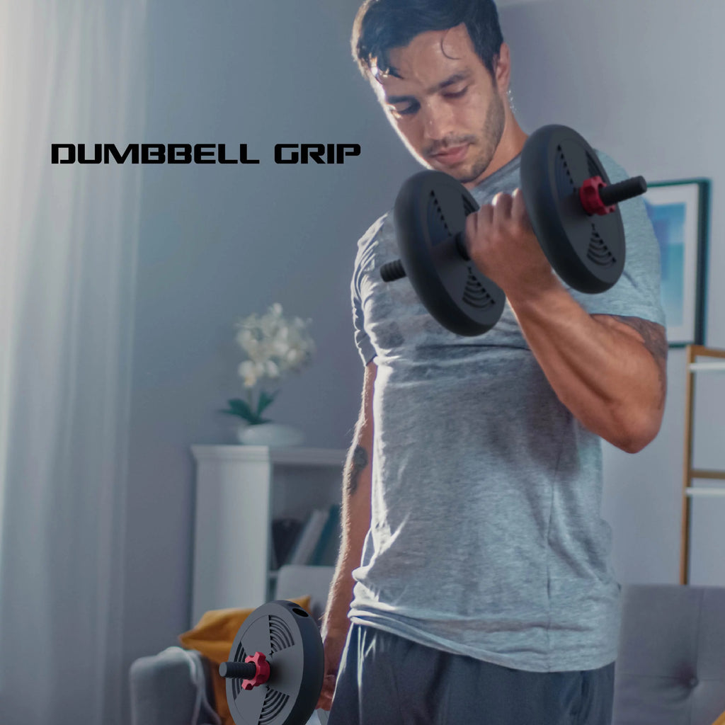 60 lbs. 4-in-1 Adjustable Dumbbell, Barbell, and Kettlebell Weight Set W3024