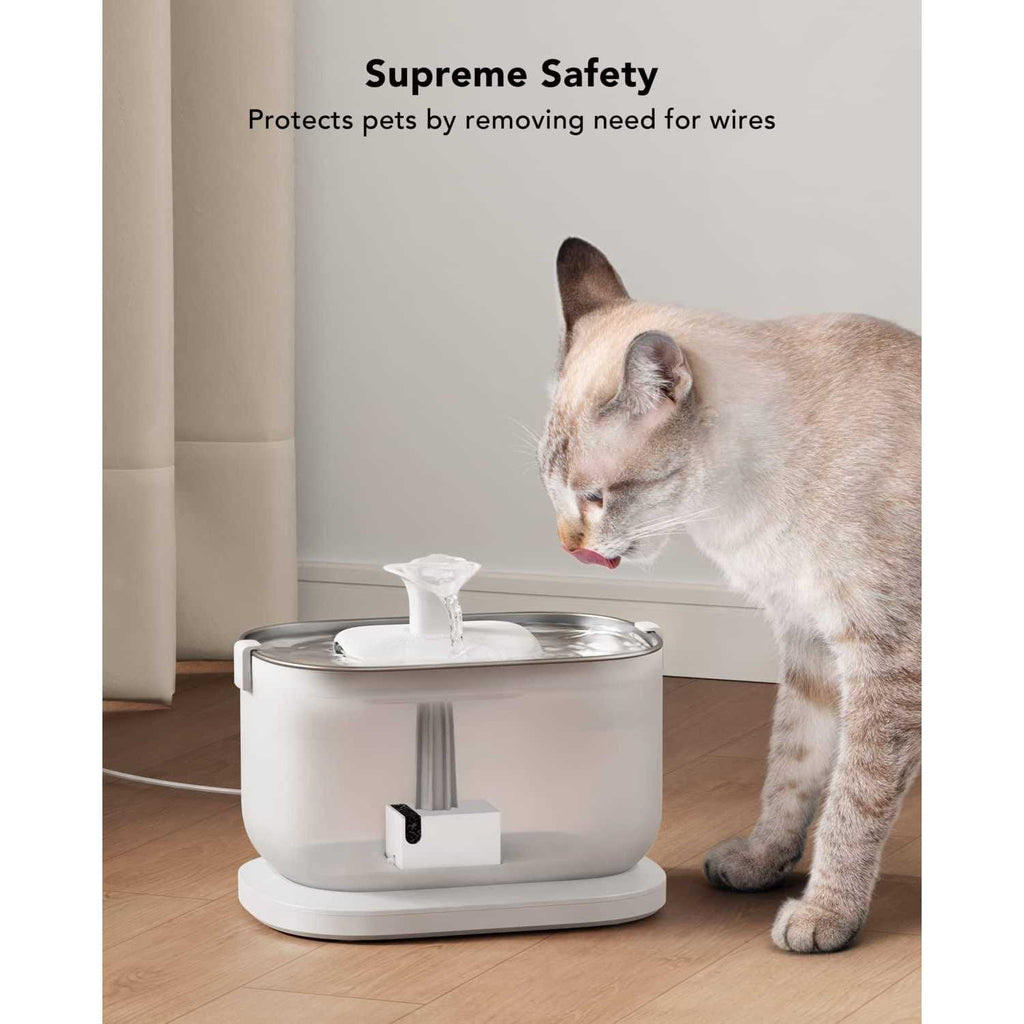 Cat Water Fountain with Wireless Pump 2.5L Q1233