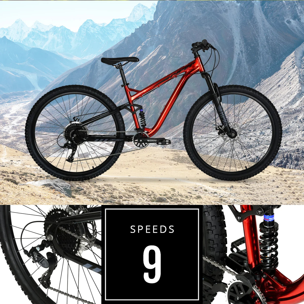 29 Dual Suspension Mountain Bike E33851