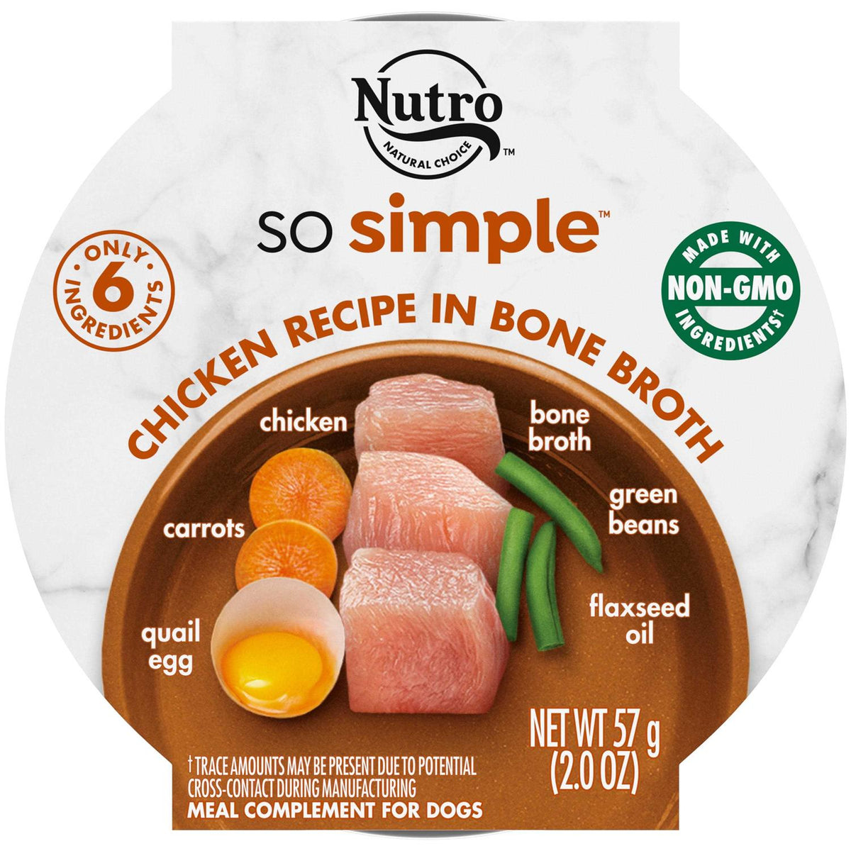 Chicken & Duck Recipe Wet Dog Food in Bone Broth M145