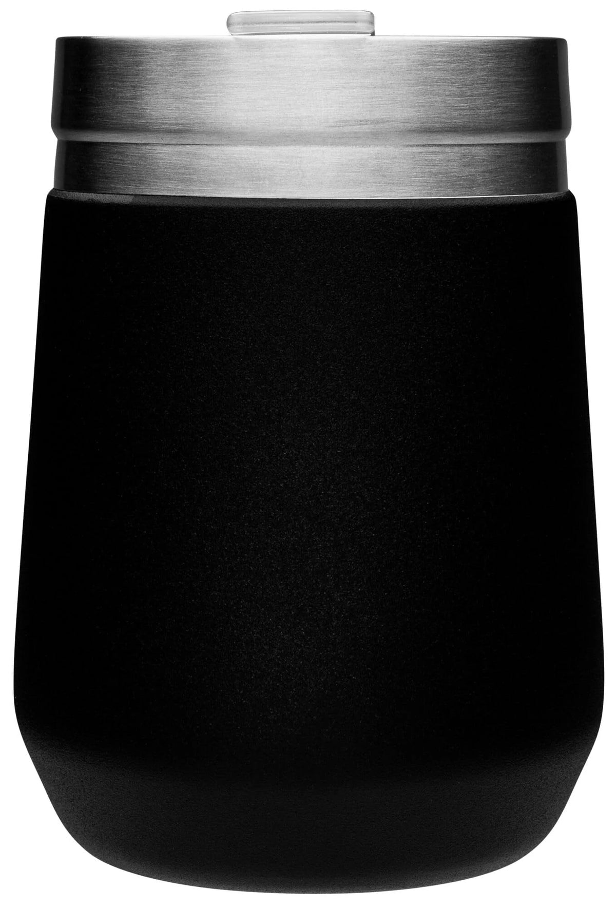 10 oz Matte Black Wine Tumbler F6155