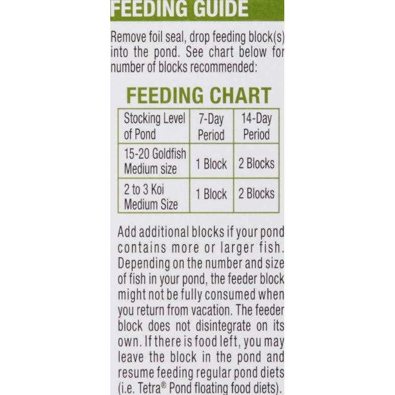 Pond Vacation Food Feeder Block L908928