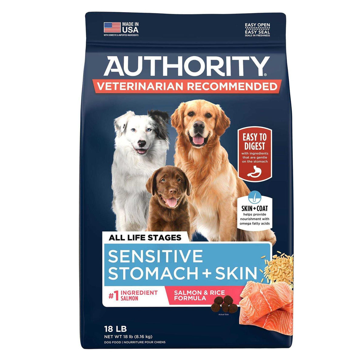 Sensitive Stomach and Skin Dry Dog Food Q268390