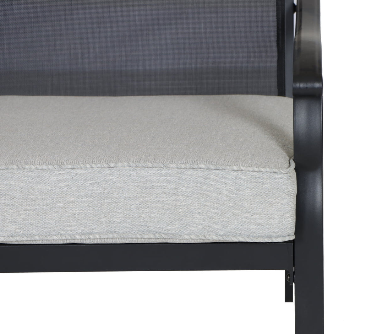 Gray 4 Piece Outdoor Patio Conversation Set V905095