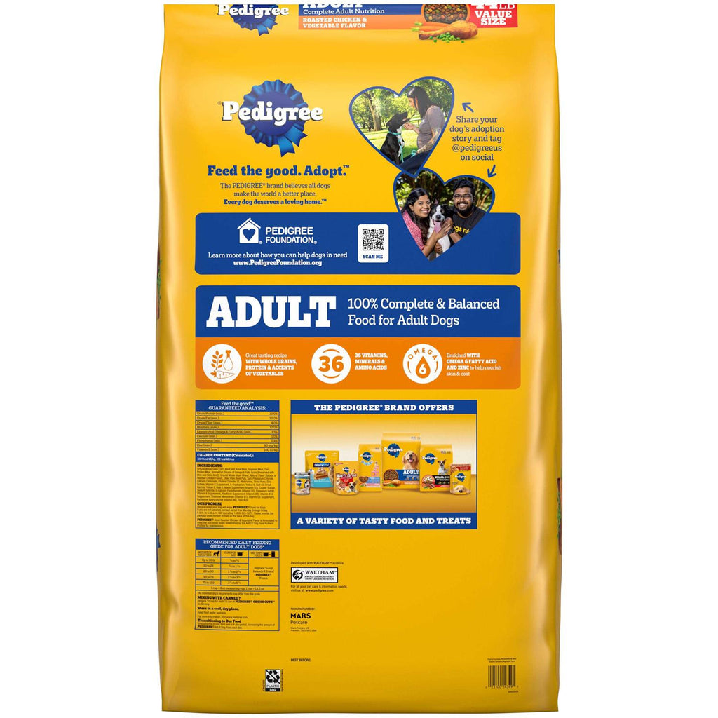 Adult Complete Nutrition Dry Dog Food Roasted Chicken Rice & Vegetable Y284641