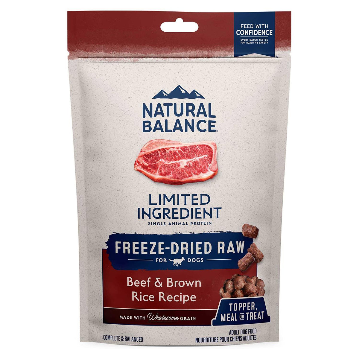 Limited Ingredient Beef & Brown Rice Freeze-Dried Dog Food M519901