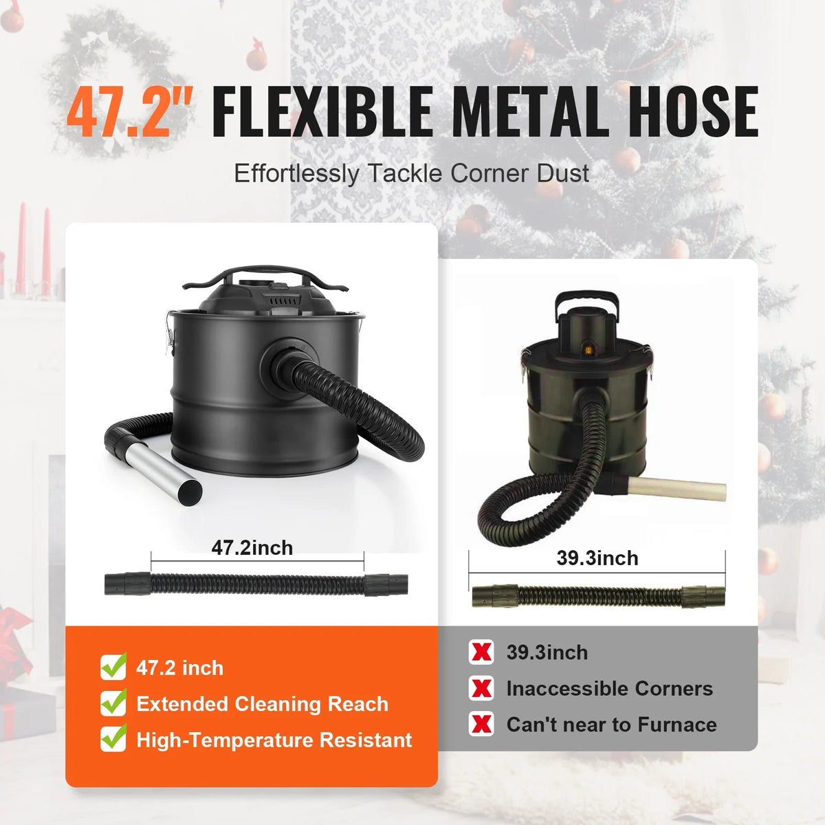 Ash Vacuum Cleaner 4 Gallon 1200W X6104