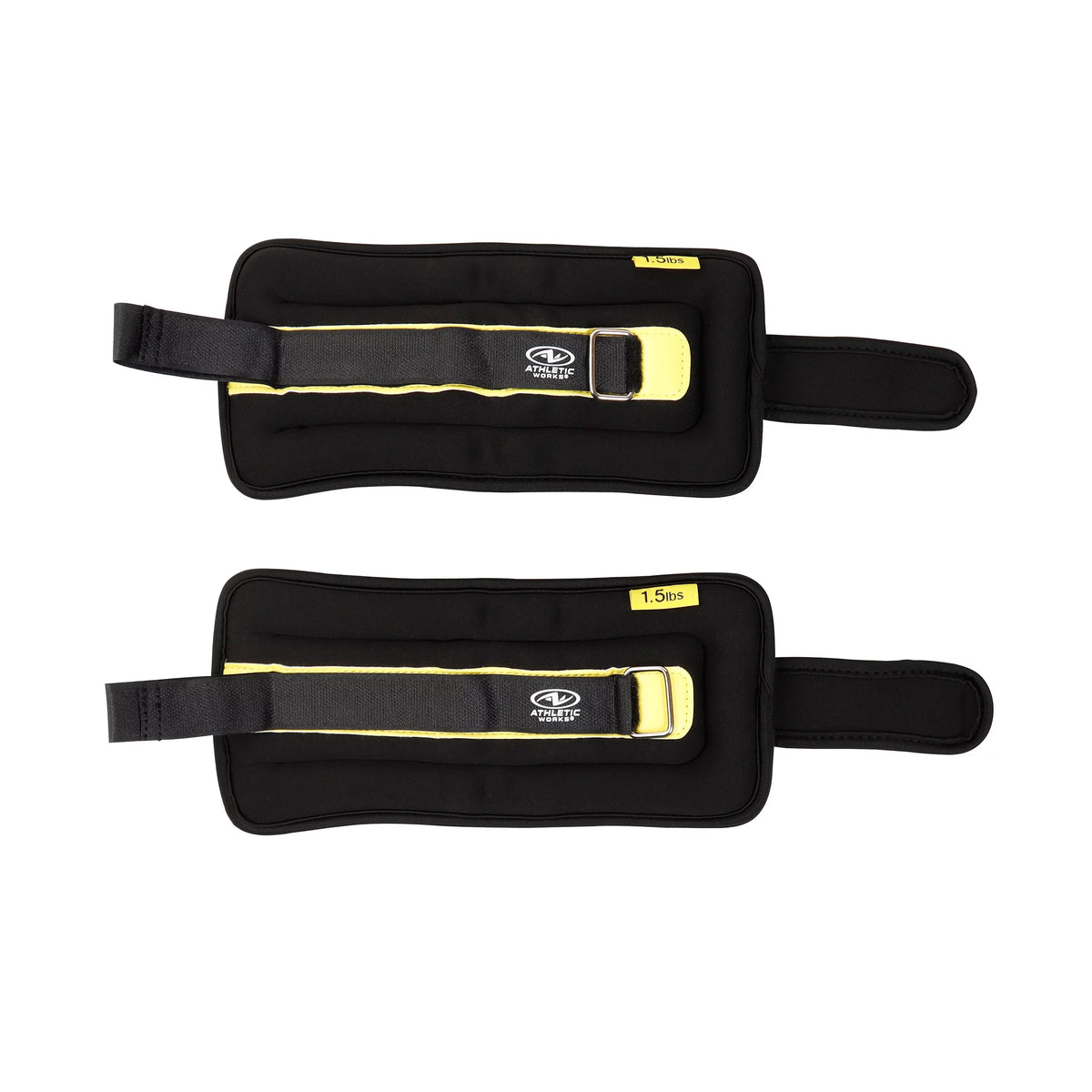 5lb Pair Ankle & Wrist Weights 2.5LBS Adjustable Strap H5864