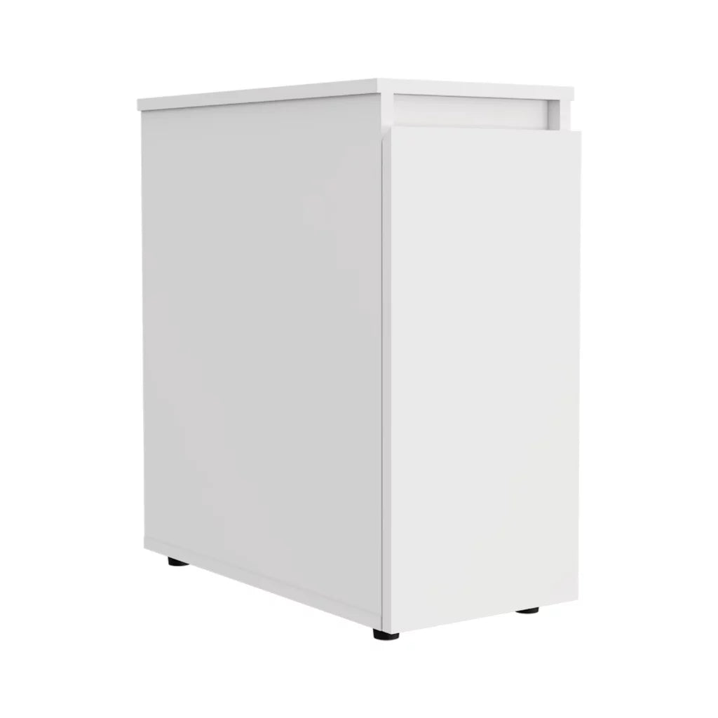 Bathroom Storage Cabinet with Liftable Top and One Drawer T1106