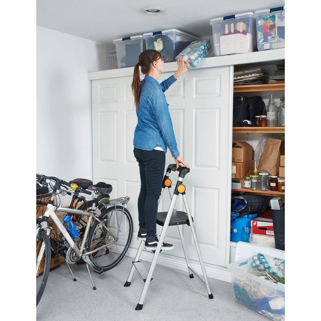 3-Step Aluminum Step Stool H49863