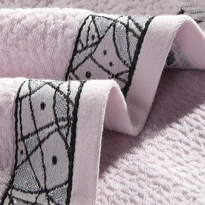 Cotton 3-Piece Bath Towels Set W5469