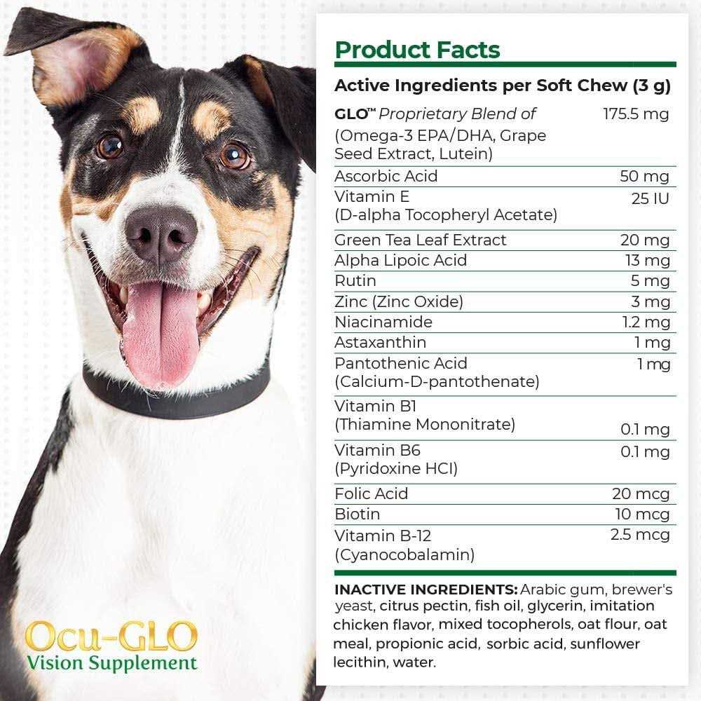 Vision Supplement Chewables for Dogs and Cats E6891