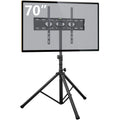 Black Portable Tripod TV Stand up to 75 inch N245