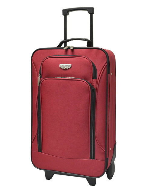 3-Piece Carry-on Luggage Set Black O719