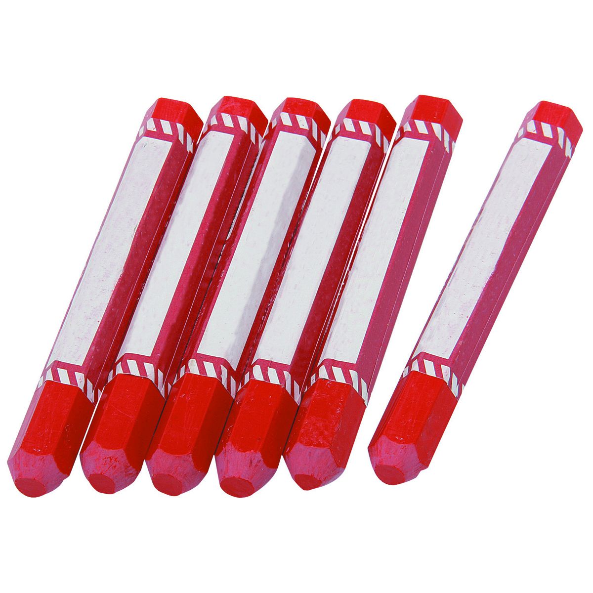 Red Marking Crayons 6 Pack K631