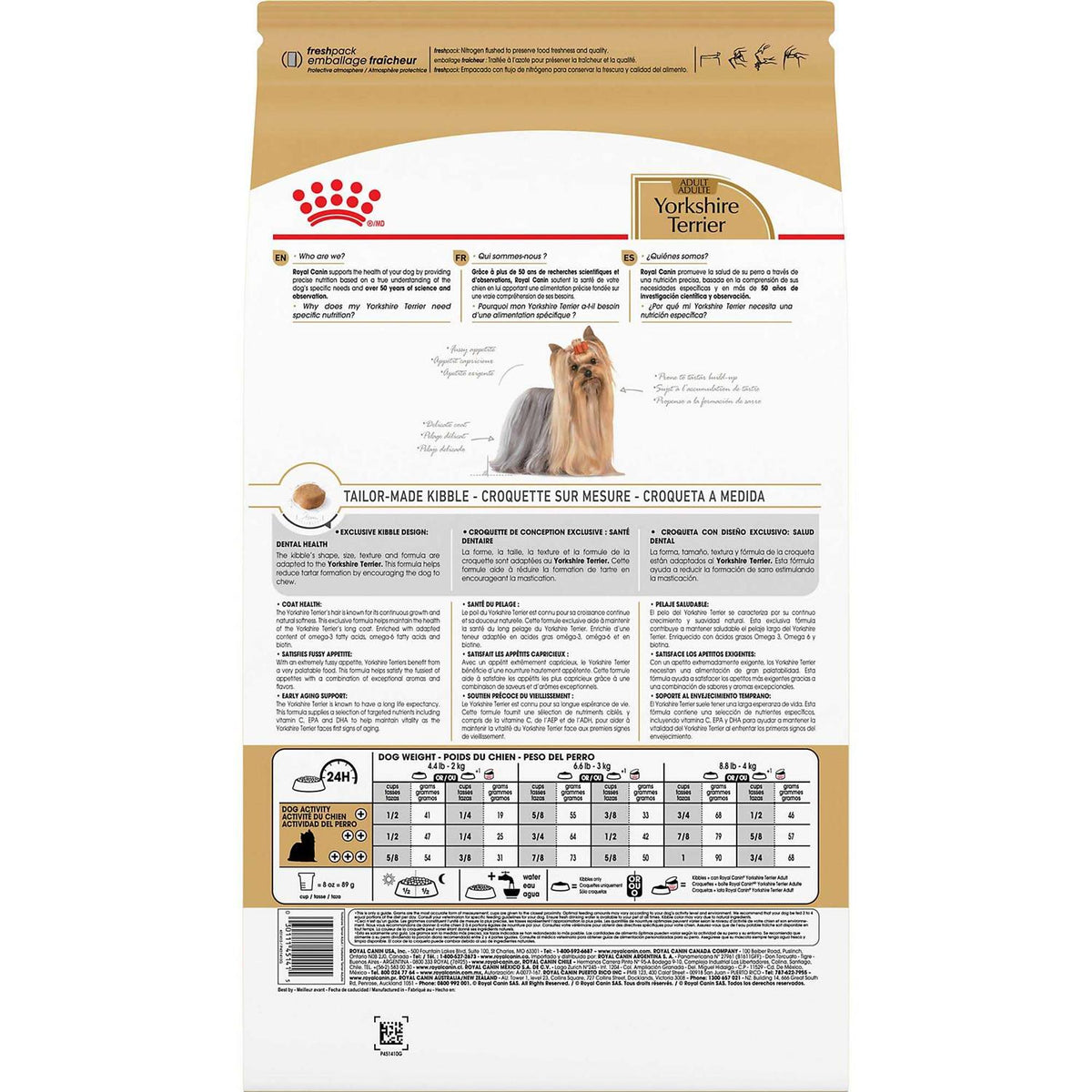Adult Yorkshire Terrier Dry Dog Food R370719