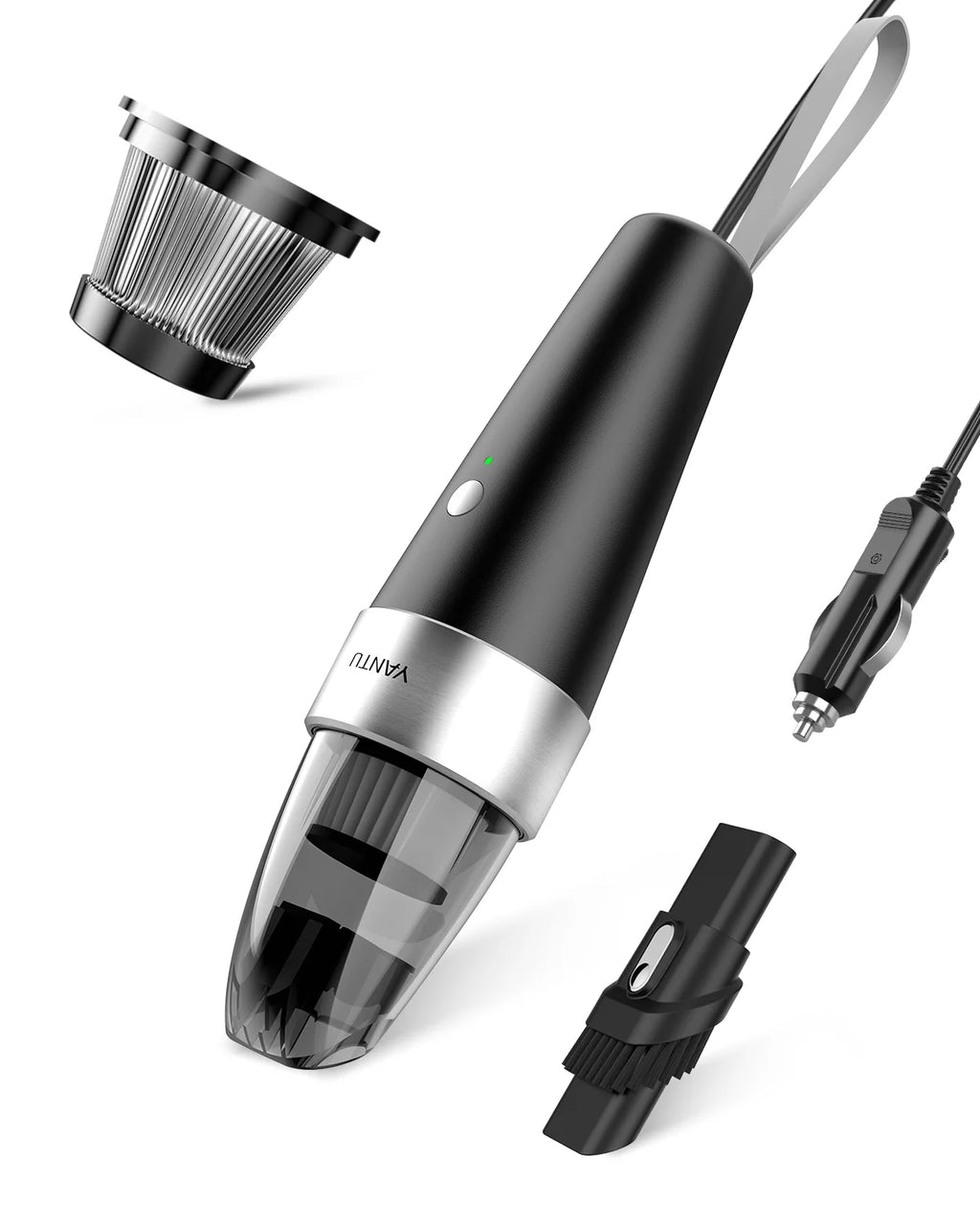 Car Vacuum Cleaner 6000PA 12V Handheld Wet/Dry J68732