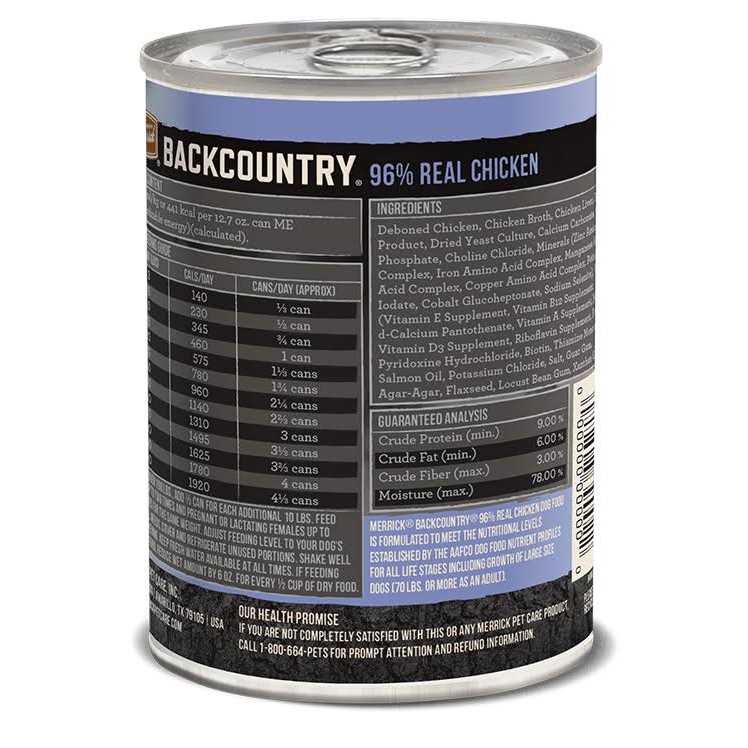 96% Real Beef Grain Free Canned Dog Food F21650