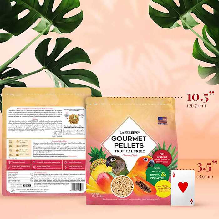 Tropical Fruit Bird Food H8349
