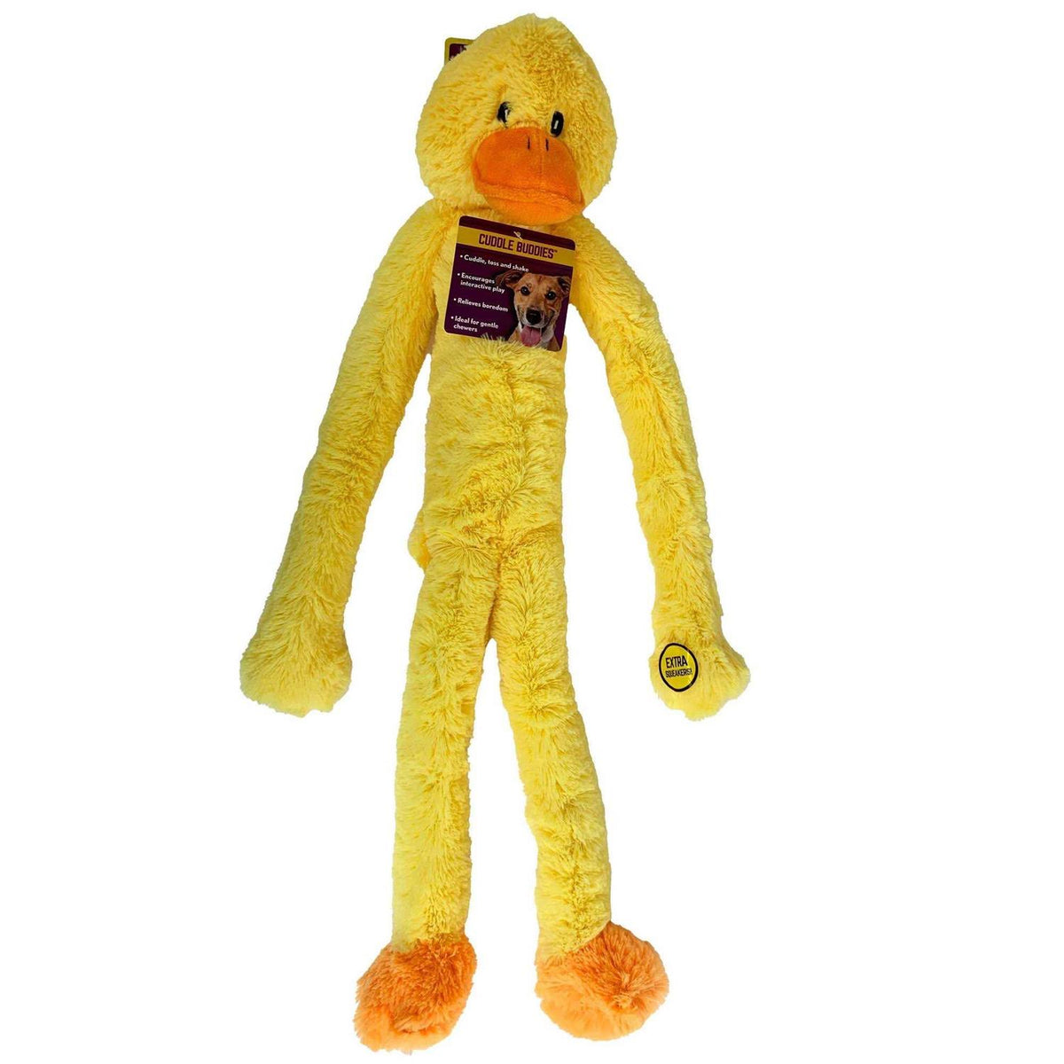 Duck Plush Dog Toy L9436