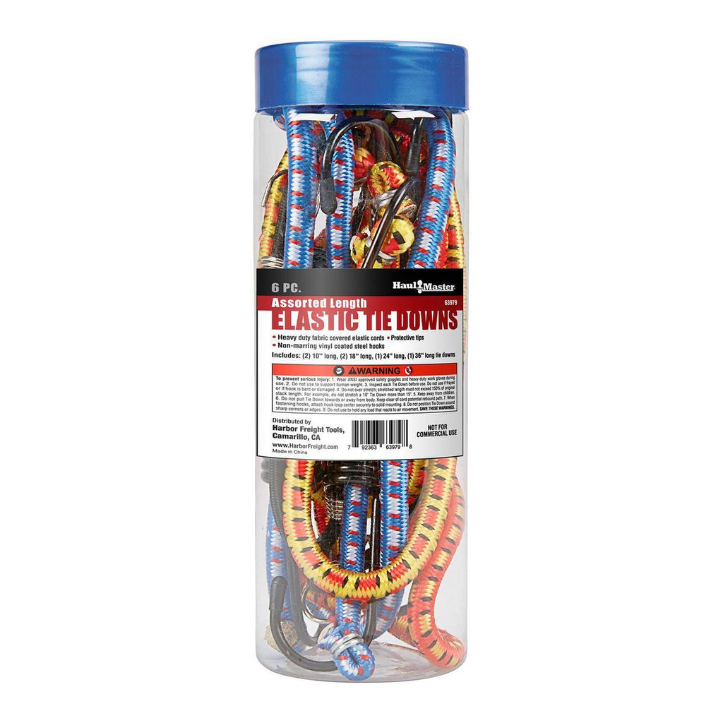 Elastic Stretch Cords 6-Piece J246033