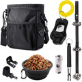 Dog Training Treat Pouch, Clicker, Doorbells, Collapsible Bowl P2663